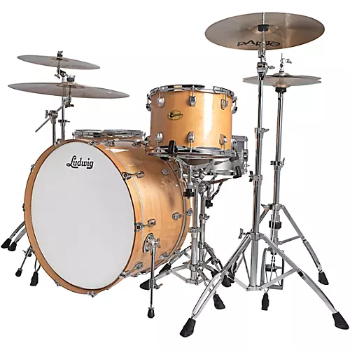Ludwig Centennial Zep 4-Piece Shell Pack Red Sparkle - musicians--Friend