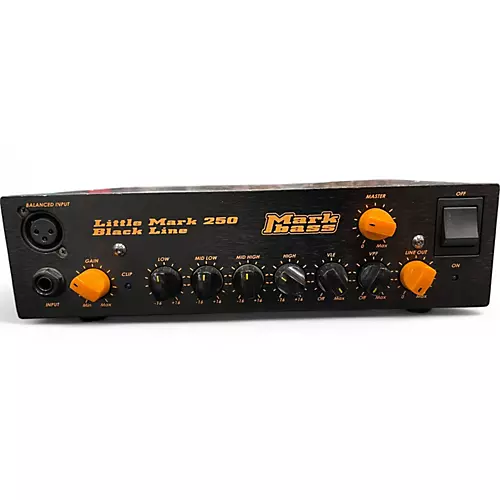 Used Markbass Little Mark Backline 250 250W Bass Amp Head - musicians--Friend