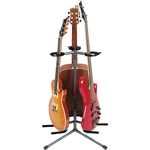 Proline HT1053 Securi-T Triple Tripod Guitar Stand With Locking Yoke - musicians--Friend