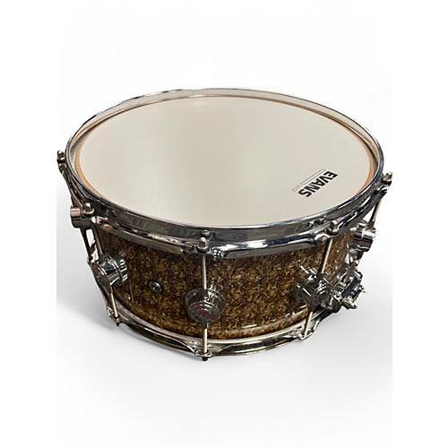 Used DW 14X6.5 Collectors Series Snare Snakeskin Drum Snakeskin 213 - musicians--Friend