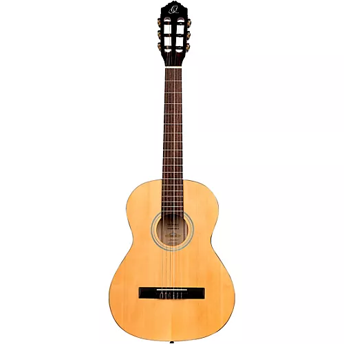 Ortega Student Series RST5-3/4 - 3/4 Size Acoustic Classical Guitar Gloss Natural 0.75 - musicians--Friend