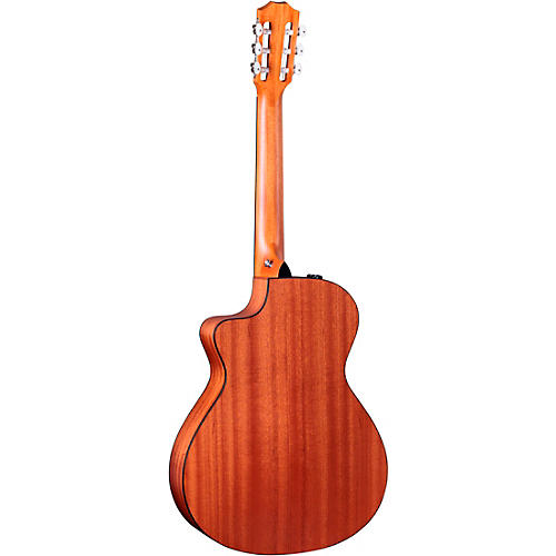 Taylor 112ce-N Grand Concert Nylon-String Acoustic-Electric Guitar Natural - musicians--Friend