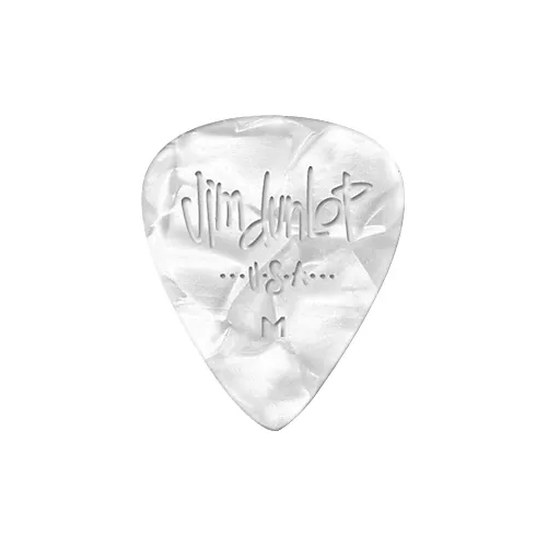 Dunlop Premium Celluloid Classic Guitar Picks 1 Dozen Purple Pearloid Medium - musicians--Friend