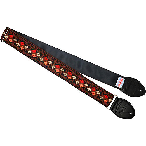 Souldier Diamond Guitar Strap Brown 2 in. - musicians--Friend