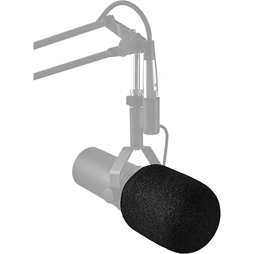 Shure A7WS Gray Large Close-Talk Windscreen for SM7 Models - musicians--Friend