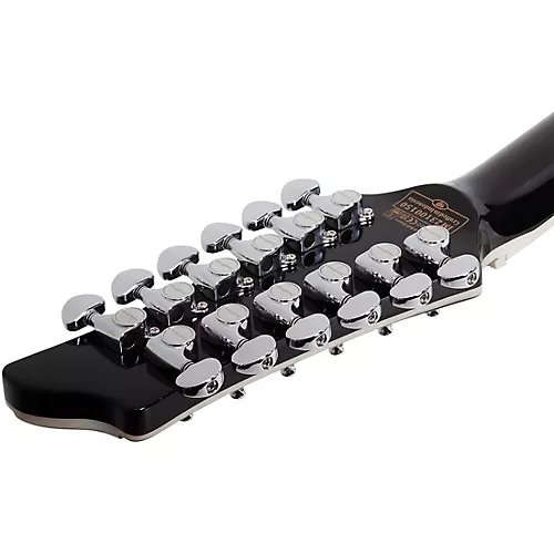 Schecter Guitar Research Stargazer-12 String Electric Guitar Gloss Black - musicians--Friend