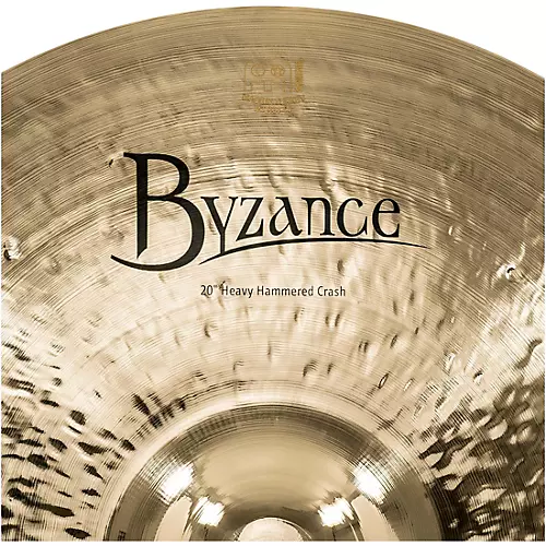 MEINL Byzance Brilliant Heavy Hammered Crash Cymbal 22 in. - musicians--Friend