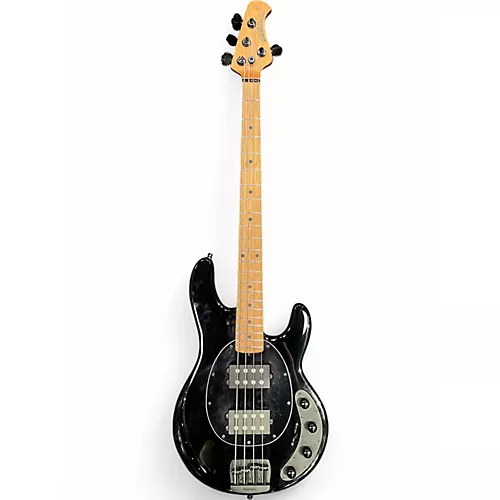 Used Ernie Ball Music Man StingRay Special HH Black Electric Bass Guitar Black - musicians--Friend