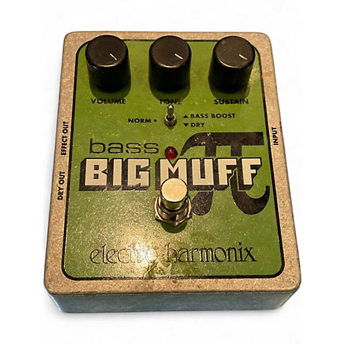 Used Electro-Harmonix Big Muff Bass Distortion Bass Effect Pedal - musicians--Friend