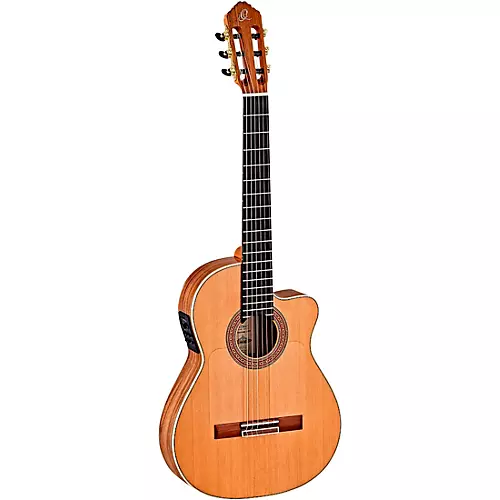 Ortega BWSM/2 Ben Woods Signature Flamenco Acoustic-Electric Guitar Natural - musicians--Friend