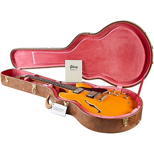 Gibson Custom Murphy Lab 1958 ES-335 Heavy Aged Semi-Hollow Electric Guitar Dirty Blonde - musicians--Friend