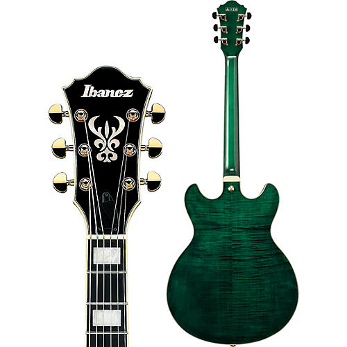 Ibanez Artcore Expressionist AS93FM Electric Guitar Antique Yellow Sunburst - musicians--Friend
