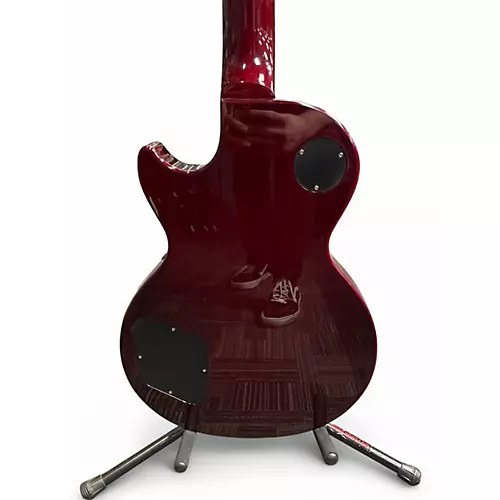 Used Epiphone Les Paul Studio Wine Red Solid Body Electric Guitar Wine Red - musicians--Friend