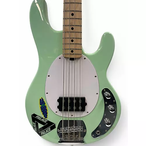 Used Sterling by Music Man STINGRAY Seafoam Green Electric Bass Guitar Seafoam Green - musicians--Friend