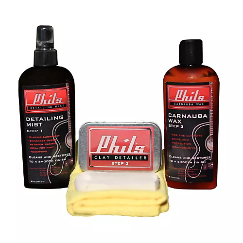 Phil's Guitar Clay Detailer Kit - musicians--Friend
