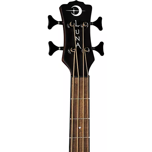 Luna Tribal Acoustic-Electric Bass Tobacco Sunburst - musicians--Friend