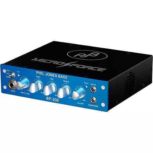 Phil Jones Bass BP-200 200W Bass Amp Head Blue - musicians--Friend