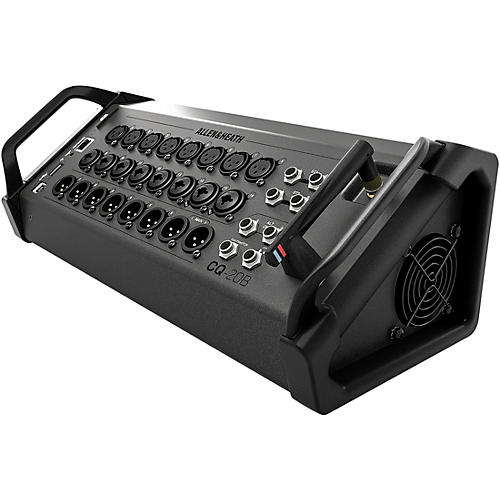 Allen & Heath CQ-20B Digital Mixer Bundle With SKB iSeries Case - musicians--Friend