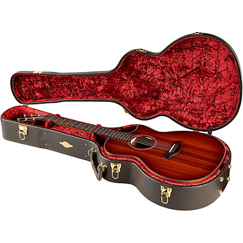 Taylor Custom Redwood-Honduran Rosewood Grand Auditorium Acoustic-Electric Guitar Light Shaded Edge Burst - musicians--Friend