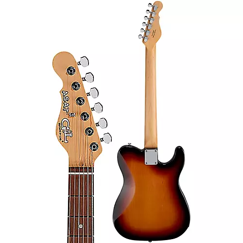 G&L Fullerton Deluxe ASAT Special Left Handed Electric Guitar Old School Tobacco - musicians--Friend