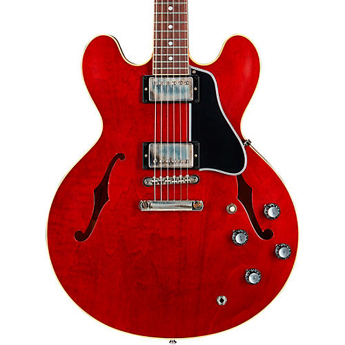 Gibson Custom Murphy Lab 1961 ES-335 Reissue Ultra Light Aged Semi-Hollow Electric Guitar Cherry - musicians--Friend