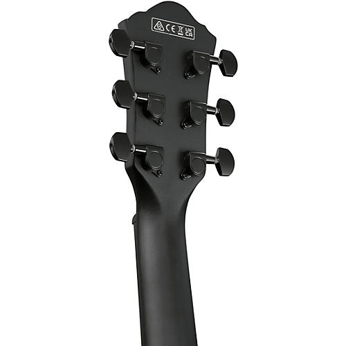 Ibanez AEWC621 Auditorium Acoustic-Electric Guitar Blackout Flat - musicians--Friend