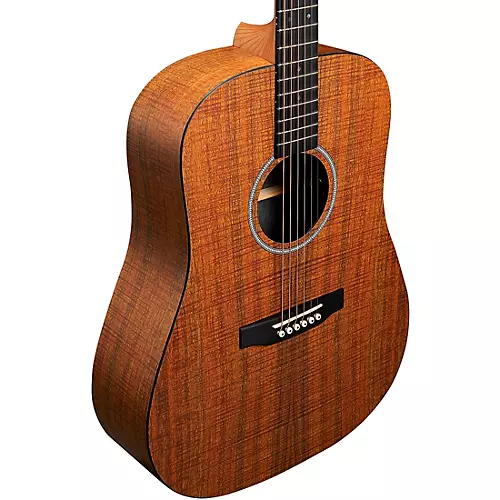 Martin DX1E X Series Dreadnought Acoustic-Electric Guitar Figured Mahogany - musicians--Friend