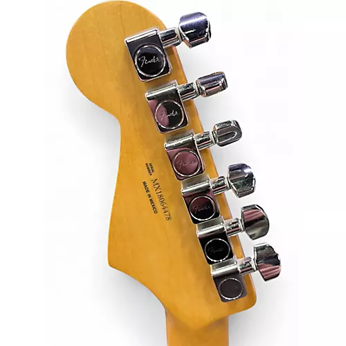 Used 2018 Fender Player Stratocaster Plus Top Aged Cherry Sumburst Solid Body Electric Guitar Aged Cherry Sumburst - musicians--Friend