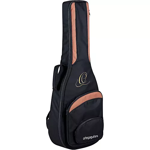 Ortega Family Series Pro RCE141BK Acoustic-Electric Nylon Guitar Gloss Black - musicians--Friend