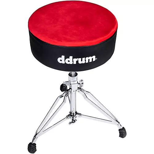 Ddrum Velvet Top FAT Throne Black - musicians--Friend
