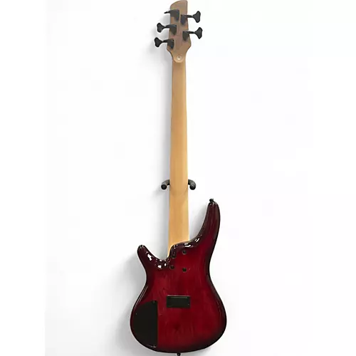 Used Ibanez ANB205 Premium Series Adam Nitti Signature Bass Wine Red Burst Electric Bass Guitar Wine Red Burst - musicians--Friend