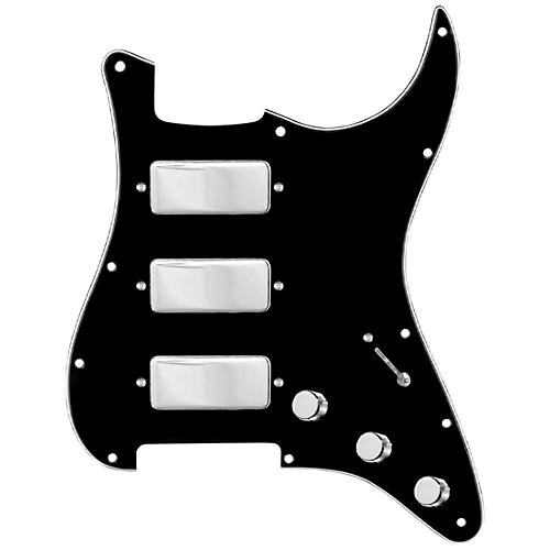 920D Custom Stadium Triple Mini Humbucker Loaded Pickguard for Strat With S7W-500K Wiring Harness Aged White - musicians--Friend