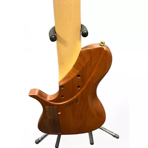 Used 2024 Utera Guitars Elegance 6 String Natural Electric Bass Guitar Natural - musicians--Friend