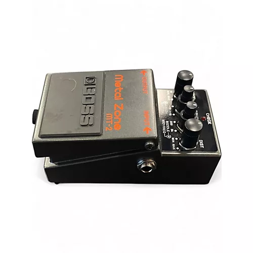 Used BOSS MT2 Metal Zone Distortion Effect Pedal - musicians--Friend