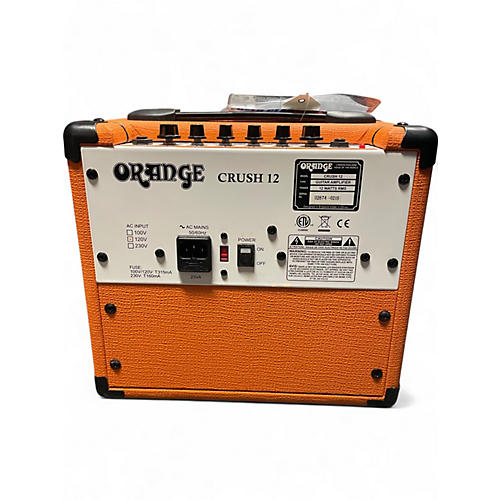 Used Orange Amplifiers Crush 12 Guitar Combo Amp - musicians--Friend