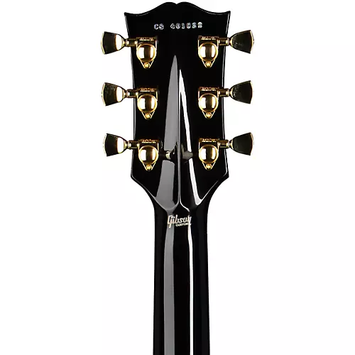 Gibson Custom Les Paul Axcess Custom Floyd Rose Electric Guitar Ebony - musicians--Friend