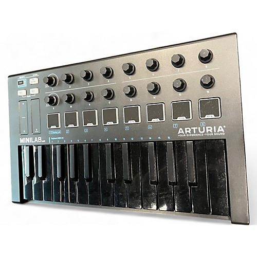Used Akai Professional MPK Mini MKII MIDI Controller - musicians--Friend