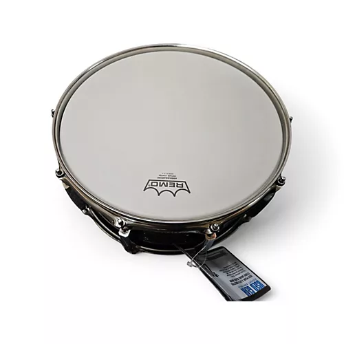 Used Pearl 6.5X14 Masters Studio Snare Black Drum Black 15 - musicians--Friend