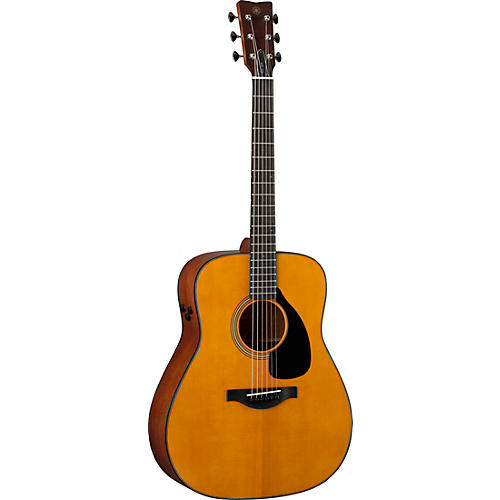 Yamaha FGX3 Red Label Dreadnought Acoustic-Electric Guitar Natural Matte - musicians--Friend