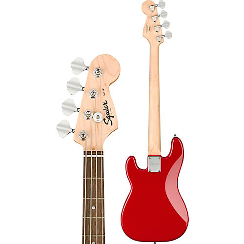Squier Mini Precision Bass Guitar Dakota Red - musicians--Friend