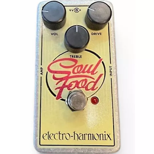 Used Electro-Harmonix Soul Food Overdrive Effect Pedal - musicians--Friend