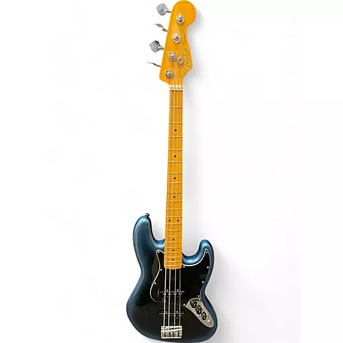 Used 2024 Fender American Professional II Jazz Bass dark night Electric Bass Guitar dark night - musicians--Friend
