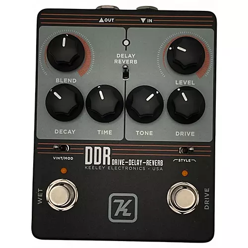 Used Keeley DDR DRIVE DELAY REVERB Effect Processor - musicians--Friend