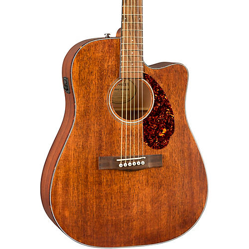Fender CD-60SCE All-Mahogany Limited-Edition Acoustic-Electric Guitar Satin Natural - musicians--Friend