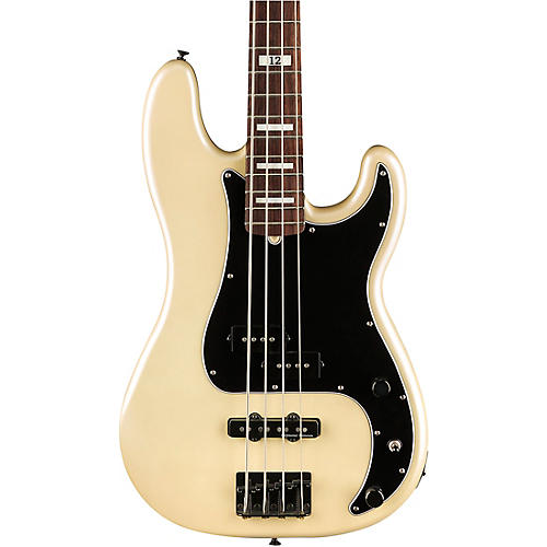 Fender Duff McKagan Deluxe Precision Bass Guitar White Pearl - musicians--Friend