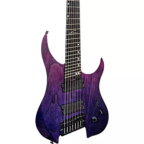 Legator G7FP Ghost Performance 7-String Multi-Scale Electric Guitar Snow Fall - musicians--Friend