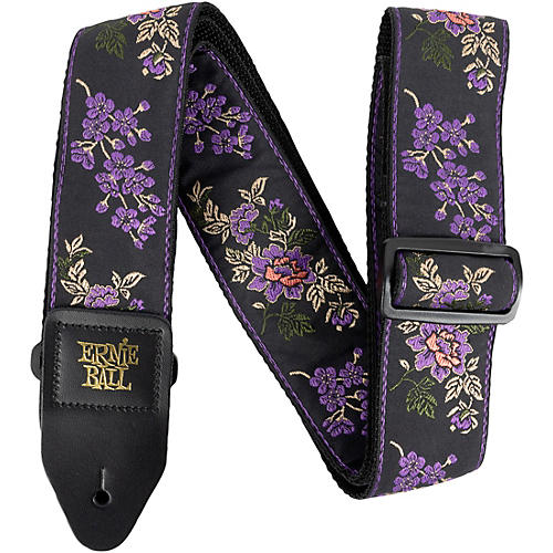Ernie Ball Jacquard Polypro Guitar Strap Vanilla Rose - musicians--Friend