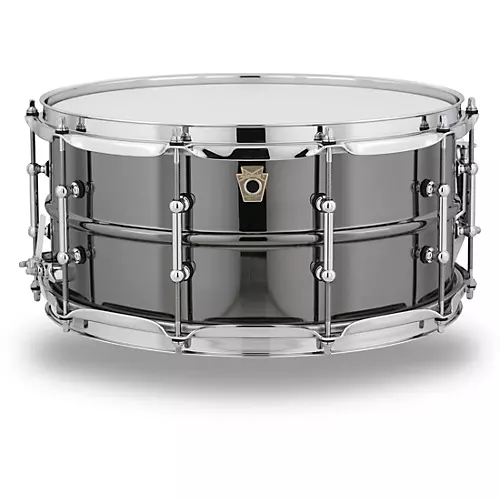 Ludwig Black Beauty Snare Drum With Tube Lugs 14 x 6.5 in. - musicians--Friend
