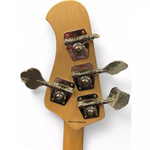 Used Sterling by Music Man StingRay 4 Walnut Stain Electric Bass Guitar Walnut Stain - musicians--Friend