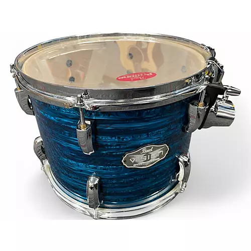 Used Pearl 4 Piece VSX VISION KIT STRATA BLUE Drum Kit STRATA BLUE - musicians--Friend